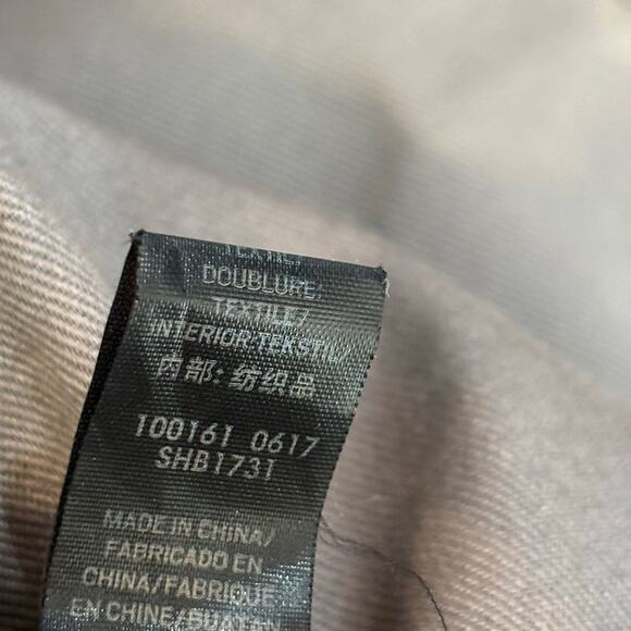 Fossil Jenna Color Block Pebbled Leather Shoulder Bag Tote - Picture 8 of 9